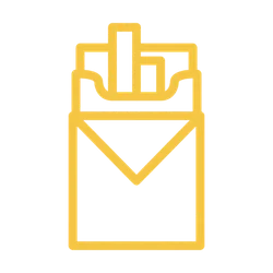 cigarette boxes icon